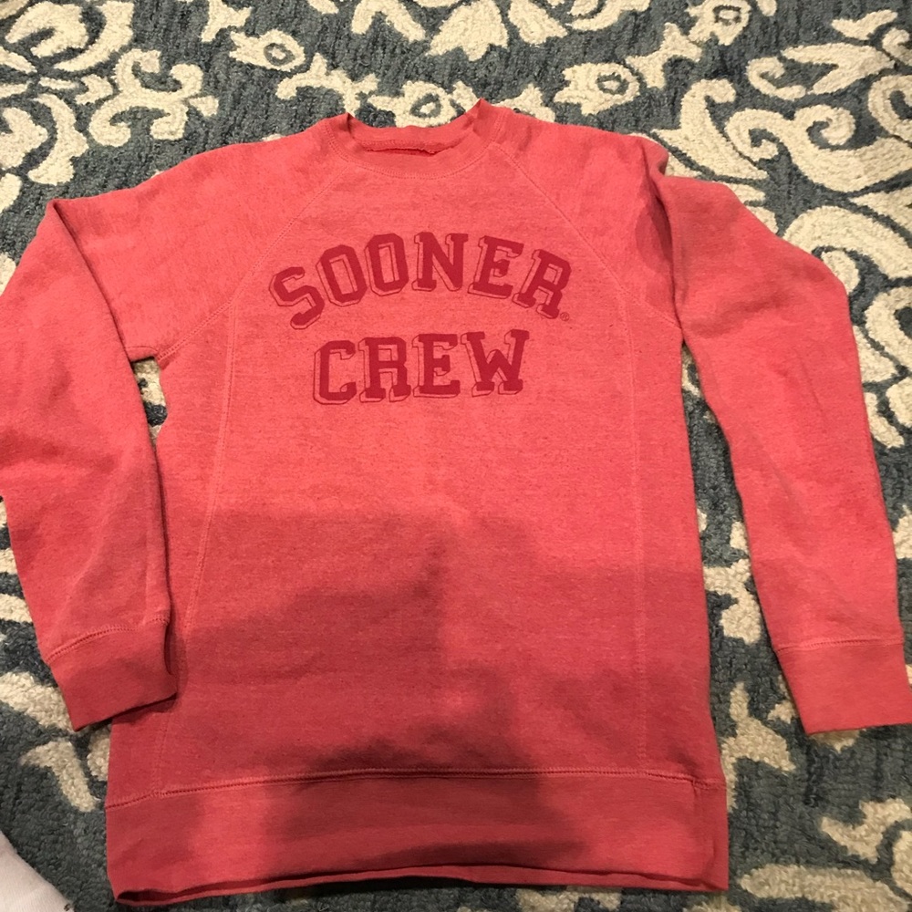 Livy Lu university of Oklahoma sooner crew sweatshirt